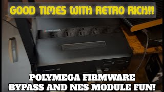 Polymega  Firmware Update Bypass and NES Module FUN Good Times With Retro Rich Ep 461S [upl. by Desdamonna91]