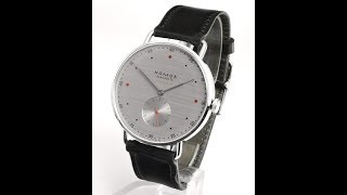 Nomos Metro Neomatik 39 Silvercut Referenz 1114 FM12245 [upl. by Bortman]