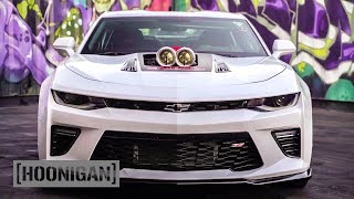 HOONIGAN DT 199 1150HP Supercharged Camaro SS [upl. by Eimat337]