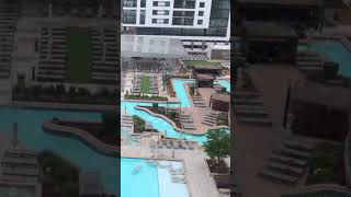 Houston Marriott Hotel Room Tour [upl. by Norreg]