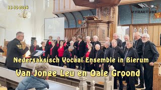 Nedersaksisch Vocaal Ensemble in Bierum Groningen Van Jonge Leu en Oale Groond [upl. by Conner]