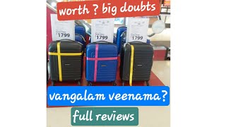 kamiliant martial 55cm vangala ma veenama full review n dreams bags pondicherry luggagewhole [upl. by Harpp]