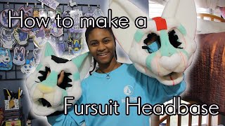 Fursuit Building  How to Make a Fursuit Headbase [upl. by Hamehseer]