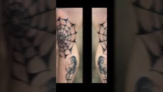 Leg Sleeve started tattoo tatted inkedup [upl. by Viridi]