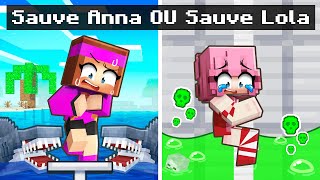 Sauver Anna ou Lola sur Minecraft [upl. by Gnehc960]