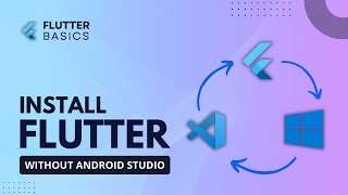 Install Flutter without android studio  Install flutters with vs code [upl. by Sadoff]