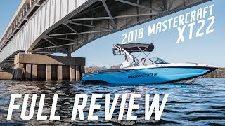 2018 MasterCraft XT22 Full Review [upl. by Frasco]