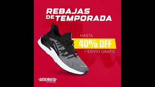 ​¡Es momento de estrenar Llévate tus zapatos favoritos con un 40 de descuento en Andrea 🎉👟 [upl. by Nuhs590]