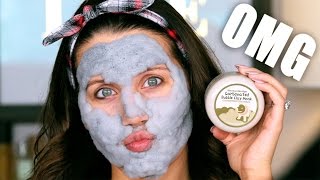 CARBONATED BUBBLE CLAY MASK  OMG [upl. by Grory]