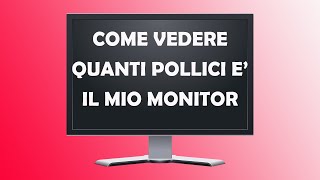 Come misurare i POLLICI DELLO SCHERMO [upl. by Eedrahc]