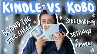 kindle vs kobo a detailed comparison ✨  which one should you choose [upl. by Alym]