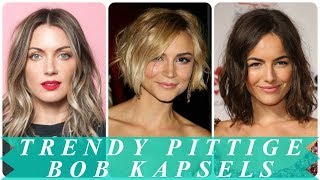 Trendy pittige bob kapsels [upl. by Flory409]