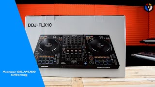 Pioneer DDJ FLX10  Unboxing [upl. by Meehaf421]