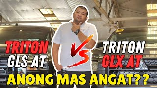 COMPARISON VIDEO NG 2024 TRITON GLX AND GLS 4X2 AT TARA PANOORIN NATIN [upl. by Electra]