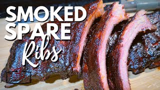 Smoked Ribs Recipe with the Slow N Sear  How to Smoke Ribs Easy [upl. by Rollecnahc]