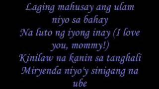 Cooking ng Ina Mo Lyrics [upl. by Polly65]