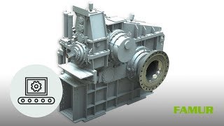 FBWG 500  planetary bevel helical gearbox [upl. by Noraha]