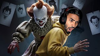 CAN I ESCAPE FROM THIS SCARY PENNYWISE  TECHNO GAMERZ [upl. by Bartie]