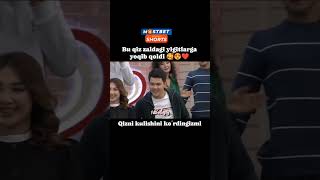 QIZ ZALDAGI YIGITLARGA YOQIB QOLDI 🥰 love ilkuchrashuv funny comedy automobile likefunny rek [upl. by Analaf]