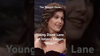 “What” Young Diane Lane on CARSON comedy [upl. by Oicnoel]