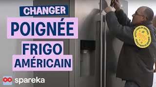 Changer Poignée Frigo Américain [upl. by Loria]