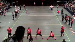 Canada vs USA  Mens Final  Dodgeball World Championship 2014  2nd Half [upl. by Butte]