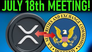 🚨XRP RIPPLE SEC SETTLEMENT MEETING🚨 [upl. by Banky422]