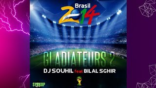 Bilal Sghir Ft DJ Souhil  Gladiateurs 2 Officiel Audio with lyrics [upl. by Ahsilef]