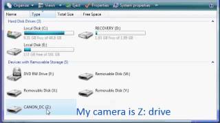 How to recover deleted photo videos from canon powershot digital camera [upl. by Ng165]