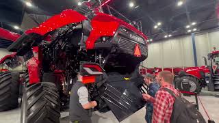 Case IH AF11 Combine  Estes Concaves XPR3 [upl. by Enihpesoj]