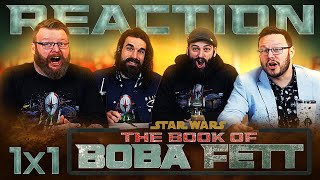 The Book of Boba Fett 1x1 REACTION quotChapter 1 Stranger in a Strange Landquot [upl. by Amargo]