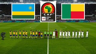 Rwanda vs Benin  AFRICA CUP OF NATIONS 2025 QUALIFICATION [upl. by Nimajnab]