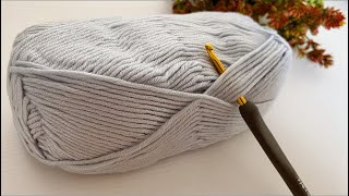 VERY EASY amp FAST Crochet Pattern for Beginners GORGEOUS Crochet Stitch for Blanket and Scarf ☀️🫶 [upl. by Aneerol638]