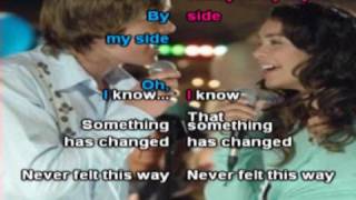 HSM Start of Something New  Karaoke with HisHer Lyrics [upl. by Jacklyn]