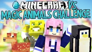 Magical Animals Challenge  Modded Minecraft VS [upl. by Allimrac]