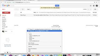 Google Groups  Sending email to the group [upl. by Dore]