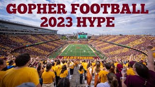 Minnesota Golden Gophers 2023 Football Hype [upl. by Narine]