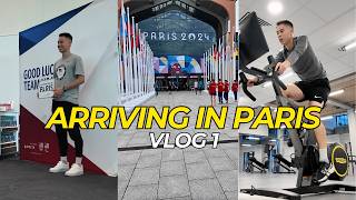 Paris 2024  Vlog 1  Day 1 Olympic arrival settling in [upl. by Nosnirb]