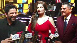 Raveena Tandons FUNNY Interview With Arshad Warsi amp Boman Irani On Sabse Bada Kalaakaar Sets [upl. by Ern]