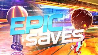 ROCKET LEAGUE EPIC SAVES  BEST SAVES BY COMMUNITY amp PROS [upl. by Adnolohs]