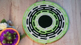 🌺 TUTORIAL Mochila Wayuu Allyson a Crochet  Parte 1 Base [upl. by Ahsinhoj589]