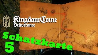 Uralte Karte 5 ★ KINGDOM COME DELIVERANCE ★ Schatzkarte V GER  219 [upl. by Oeht982]