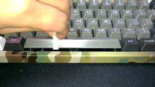 Remove filco spacebar [upl. by Newbill]