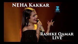 Neha Kakkar  Rashke Qamar LIVE  Riya  SaReGaMaPa Lil Champs [upl. by Star]