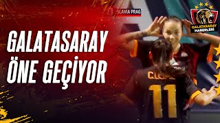 GOL Andrea Staskova  Galatasaray K 10 Slavia Prag K [upl. by Rozek]