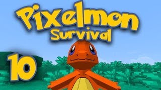 Pixelmon Survival Part 10  Charmanders Revenge [upl. by Rehm]