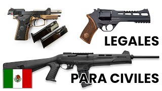 Las 10 Mejores y más Modernas Armas Legales para Civiles en México [upl. by Leagiba]