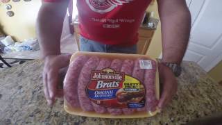 Howto cook bratwurst sausages  quick and easy [upl. by Malamud]