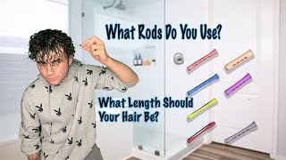 Best Rods To Use When Getting A Perm Best For Tight Curls [upl. by Kristo820]