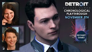 Detroit Become Human Chronological Playthrough  November 5th [upl. by Tabitha625]